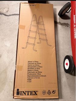 Intex pool ladder brand new in the box never used