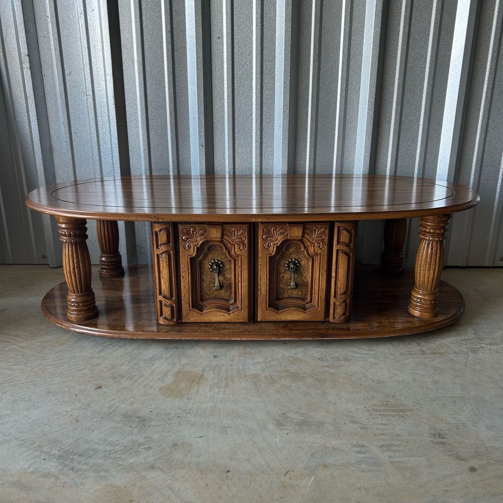 Oval Coffee Table