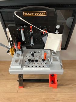 Black and Decker kids tool bench, everything included and  works!