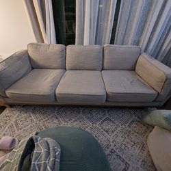 Article Rain Cloud Grey Couch
