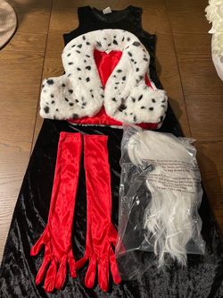 Cruella  devil costume.