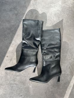 Long Boots Black US6 Women