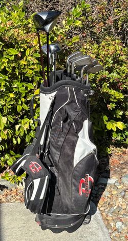 PowerBilt EX-550 Hybrid golf set (Driver+3w+3hybrid+5i-pw+sw+putter+bag)