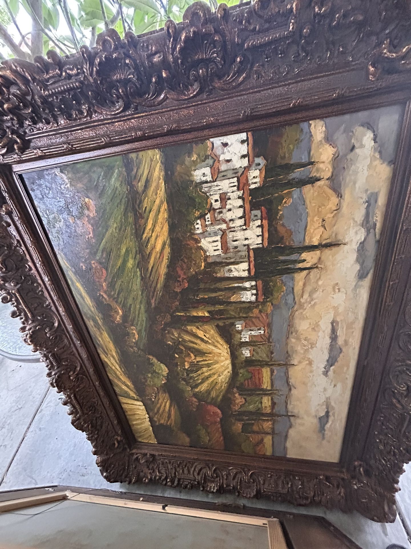 Oil based painting