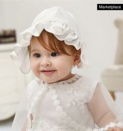 Baby Baptism Bonnet!