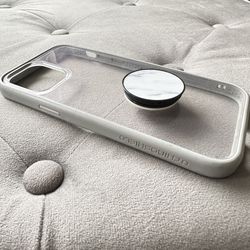 Rhinoshield strong protection iPhone 12promax case with pop socket 