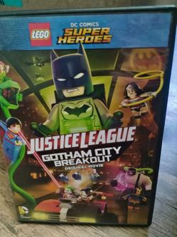 Justice League: Gotham City Breakout | MV, EUC DVD