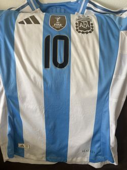 Argentina Adidas Messi Jersey