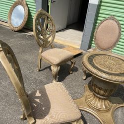 Vintage Aico By Michael Amini Signature Series Dining Set