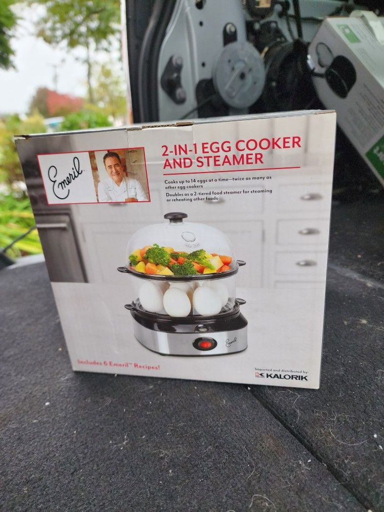 Kalorik Emeril 41736 Emeril 2-in-1 Egg Cooker/Steamer