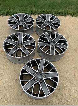 5 Jeep Wrangler 4xe Factory OEM 20” Rims