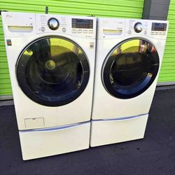 LG Washer And Gas Drye