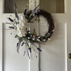 Summer Hydrangea Wildflower Wreath