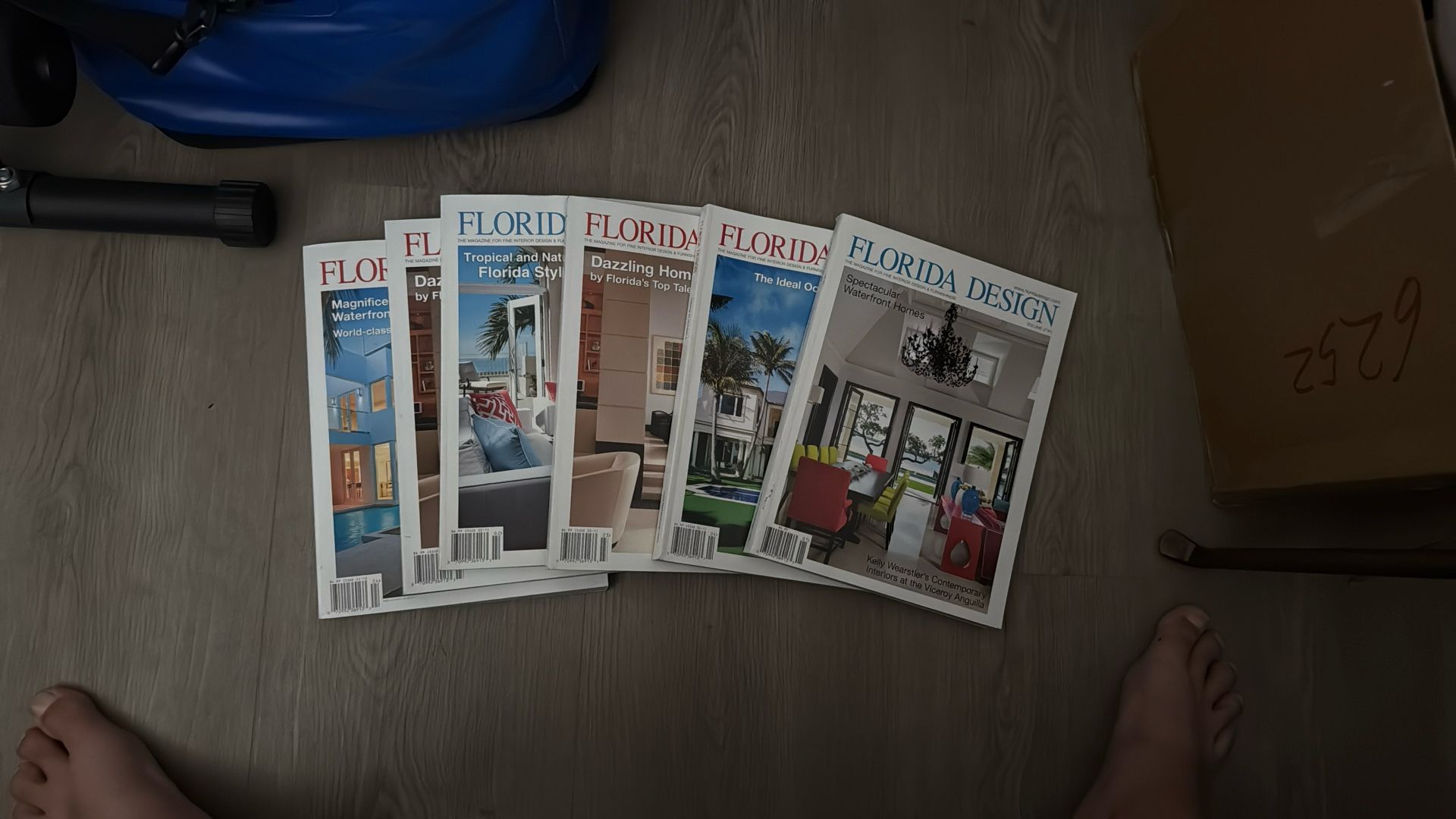 6 Issues Of Florida Design Magazine !!