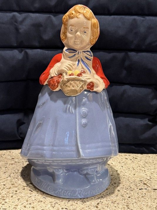 Antique 1940s Little Red Riding HoodCookie Jar