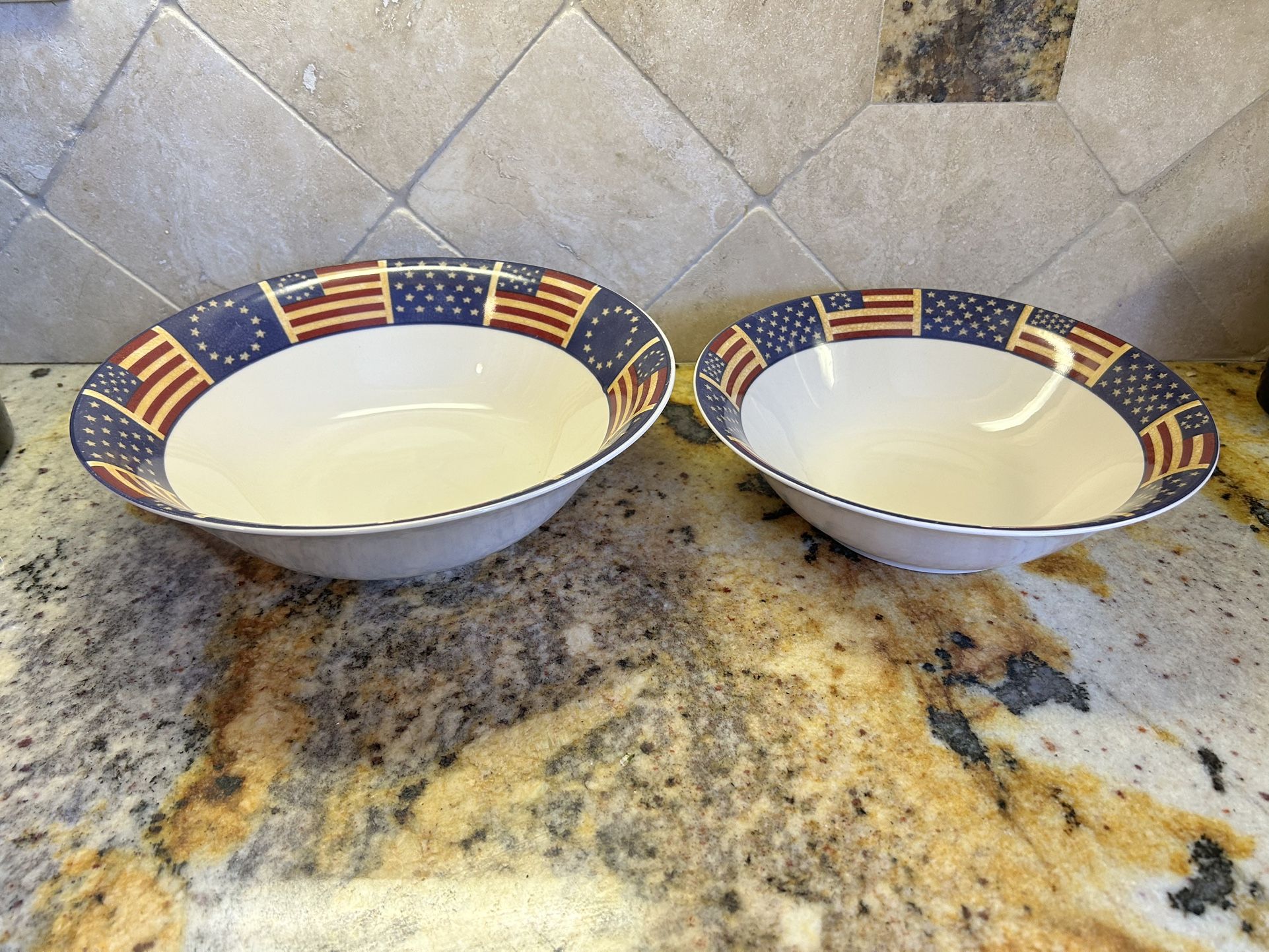 Americana Bowl Set Of 2