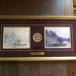 Thomas Kinkade “A Perfect Day” Beginning To End