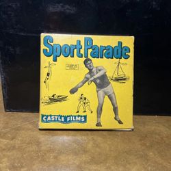 Vintage Castle Films SPORT PARADE 1954 8mm Film Complete Edition #379 RARE!!
