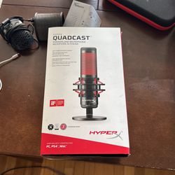 HyperX Quadcast LED Microphone