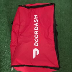 DoorDash Red Insulated Delivery Bag