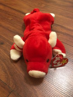 TY Beanie baby. “Snort”. W/Tag RARE