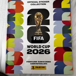 Panini World Cup 2026 Hardcover Book