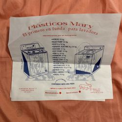 Laundry Machine Cover | Funds Para Lavadora