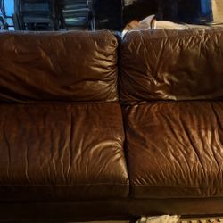 Italian Leather Couch