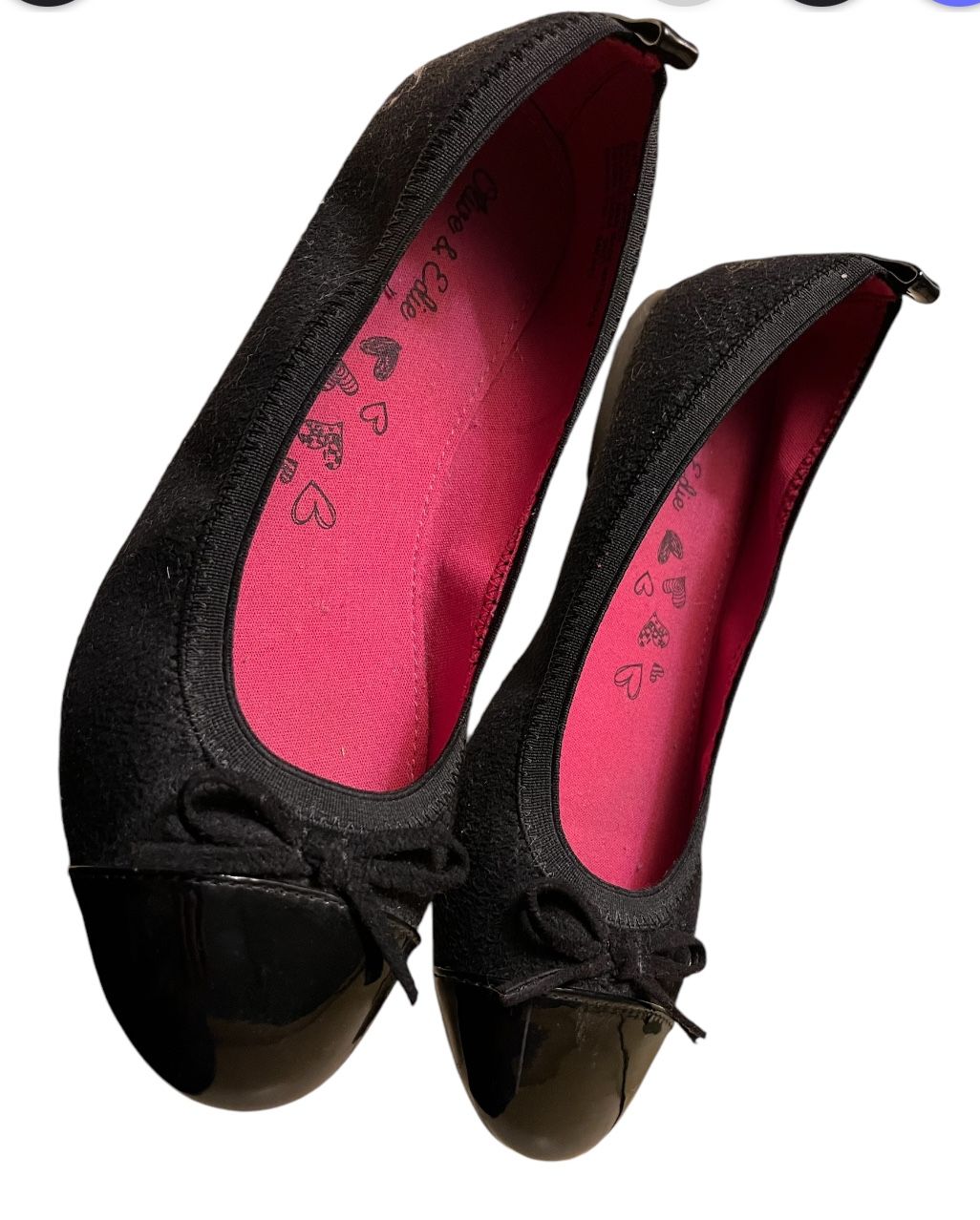 Olive & Edie Taylor Youth Round Toe Canvas Ballet Flats Shoes Youth Size 5Y