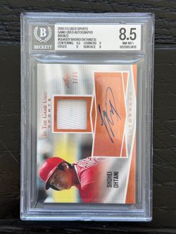2018 Shohei Ohtani Autograph Patch Card BGS 8.5