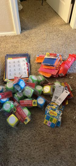 Large amount of teaching items