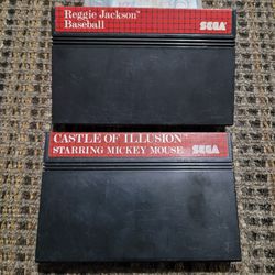 2 Sega Master System Games