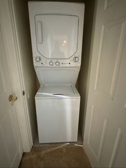 GE Gas Stackable washer and dryer