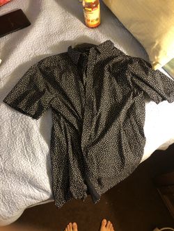 London fog button up slim fit