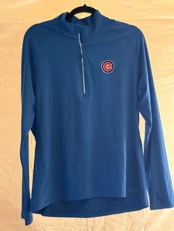 Levelwear Chicago Cubs Men’s Size XL 1/4 Zip Performance Pullover