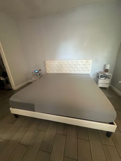 King size bed frame