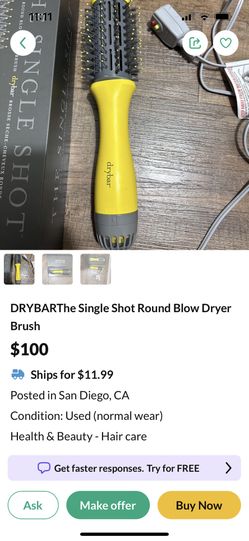 DryBar Brush $15