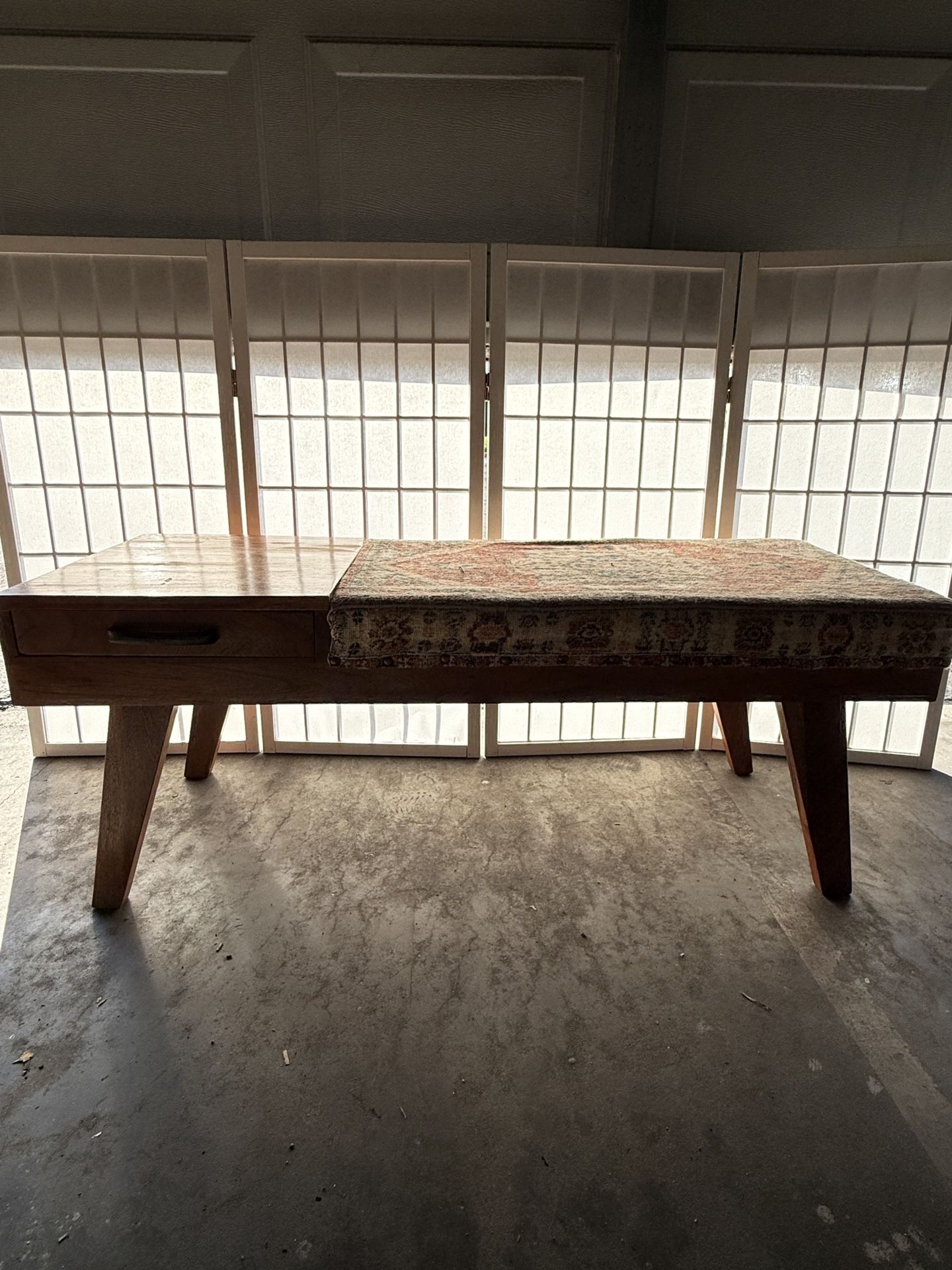 Whimsy Wooden Bench