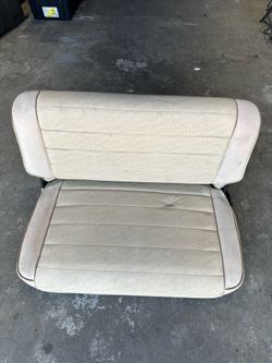 Jeep Wrangler YJ Rear Seat Tan OEM 1987 through 1995