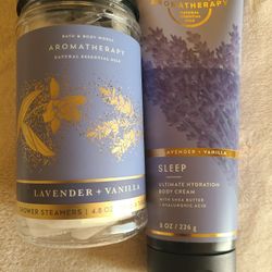 BATH & BODY WORKS AROMATHERAPY  SLEEP SET