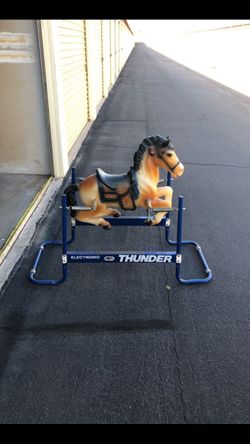 Thunder Rocking Horse