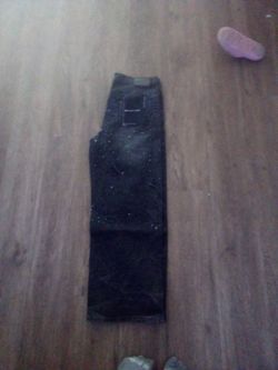 Purple brand jeans rhinestones and skulls size 36