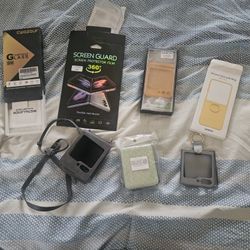 Samsung Flip 5 Cases & Screen Protector Lot