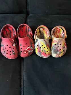 Kids crocs size c6 & c7