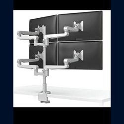 Single Dual Triple Quad Monitor Arms Delivery Possible