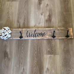 Farm Style 3 Hook Rack 