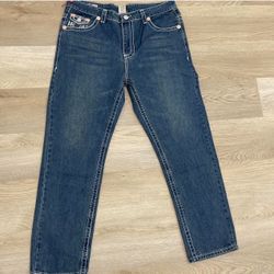 true religion blue pants
