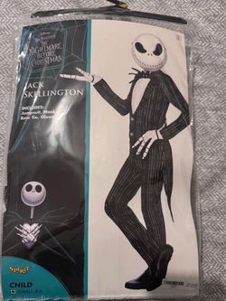 Jack Skellington kids costume