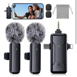 Wireless Mini Lavalier Microphone for iPhone