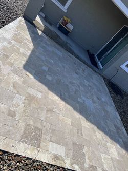 Travertine install or for sale